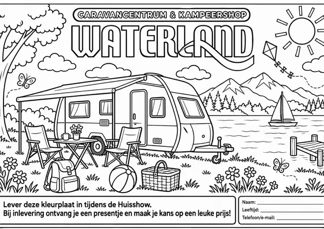 Kleurplaat Actie